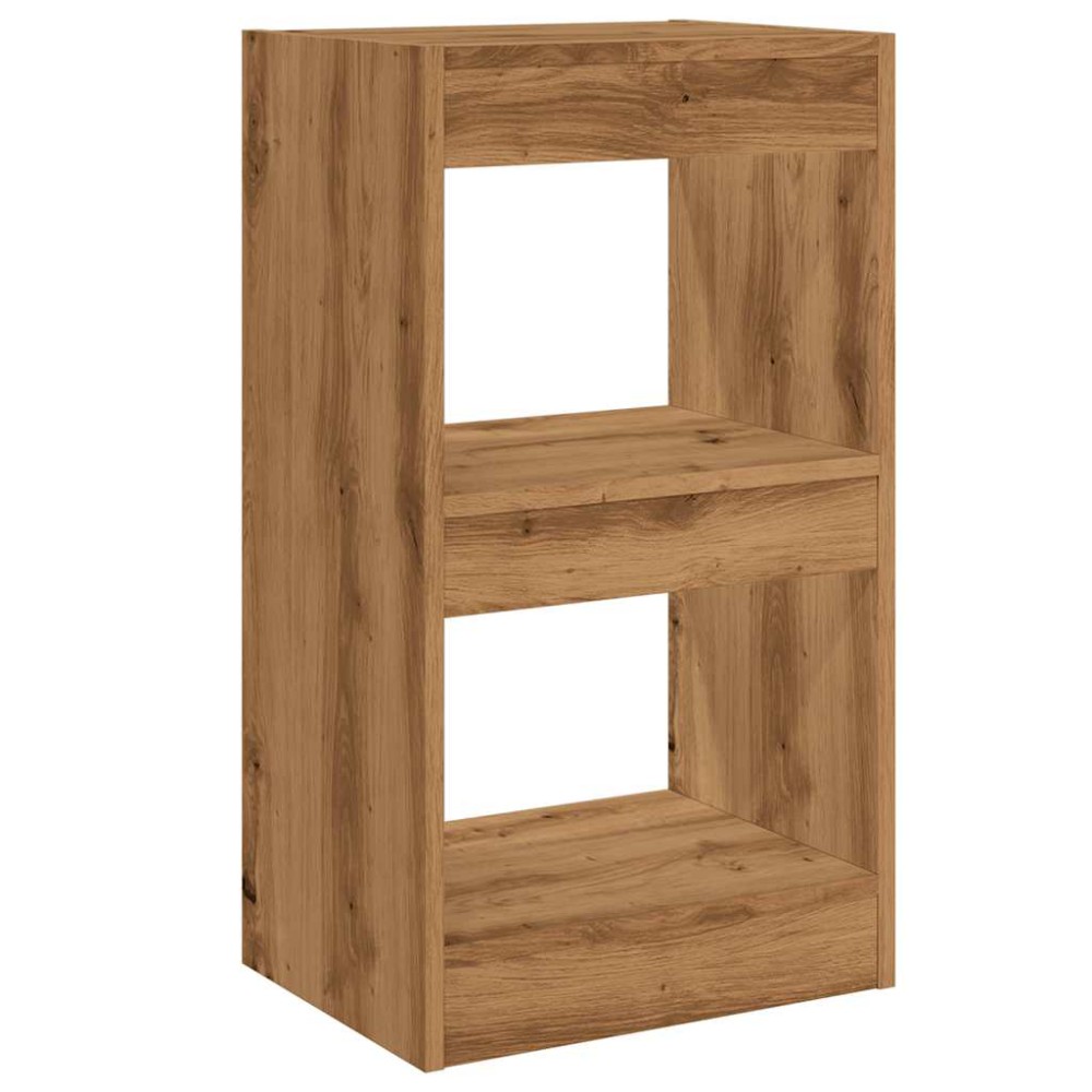 vidaXL Bibliotecă/Separator de cameră stejar artizanal 40x30x72 cm