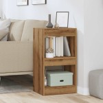 vidaXL Bibliotecă/Separator de cameră stejar artizanal 40x30x72 cm vidaXL Bibliotecă/Separator de cameră stejar artizanal 40x30x72 cm