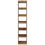 vidaXL Dulap cu cărți/Separator de cameră Lemn vechi 40x30x198 cm vidaXL Dulap cu cărți/Separator de cameră Lemn vechi 40x30x198 cm
