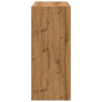vidaXL Bibliotecă/Separator de cameră, Stejar artizanal, 80x30x72 cm vidaXL Bibliotecă/Separator de cameră, Stejar artizanal, 80x30x72 cm