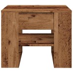 vidaXL Masuta de cafea din lemn vechi 55,5x55x45 cm lemn de prelucrare