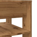 vidaXL Masuta de cafea Stejar artizanal 55,5x55x45 cm Lemn prelucrat