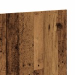 vidaXL Tăblie de pat, lemn vechi, 200x1,5x80 cm, lemn prelucrat