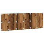 vidaXL Tăblie pat de perete, lemn vechi, 240x1,5x80 cm, lemn compozit vidaXL Tăblie pat de perete, lemn vechi, 240x1,5x80 cm, lemn compozit