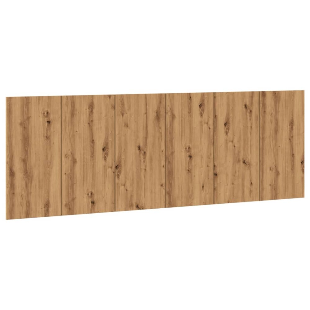 vidaXL Tăblie pat de perete lemn artizanal 240x1,5x80 cm lemn compozit