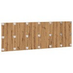 vidaXL Tăblie pat de perete lemn artizanal 240x1,5x80 cm lemn compozit vidaXL Tăblie pat de perete lemn artizanal 240x1,5x80 cm lemn compozit