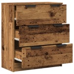 vidaXL Dulap, lemn învechit, 60x30x70 cm, lemn prelucrat