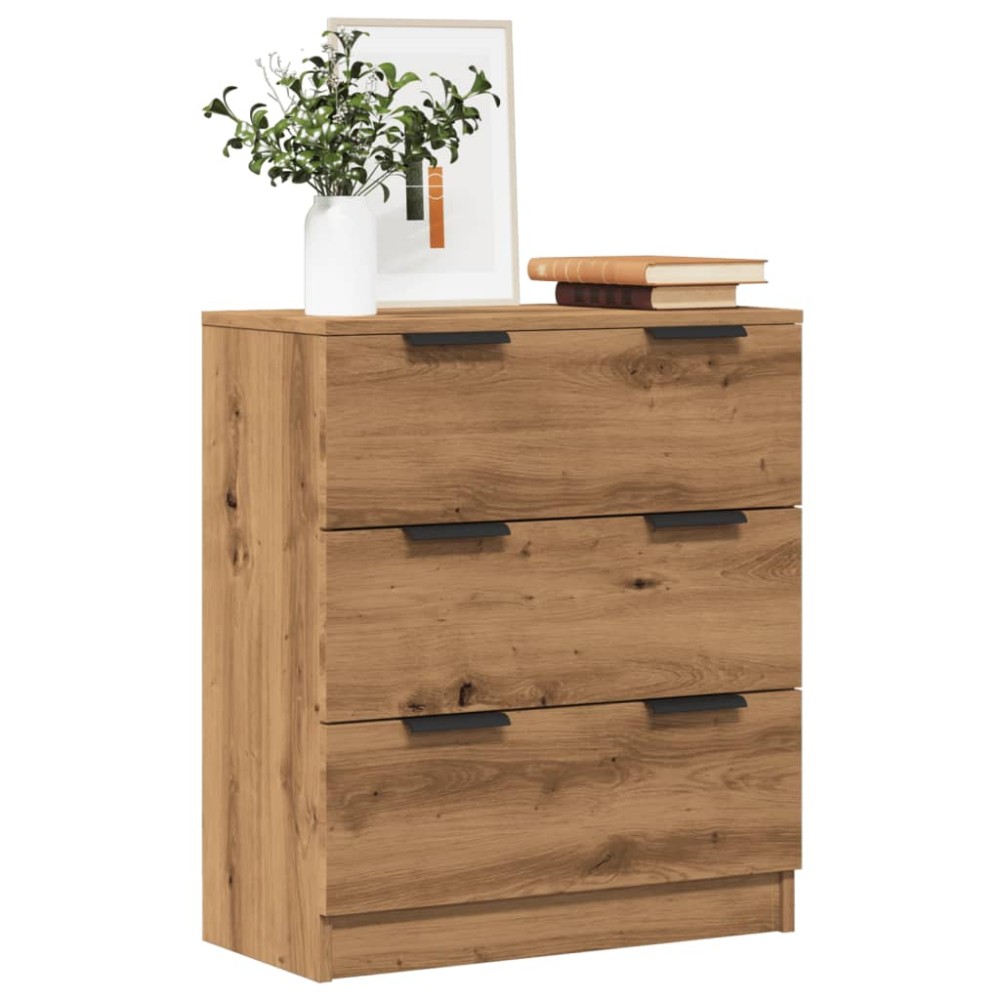 vidaXL Dulap, stejar artizanal, 60x30x70 cm, lemn prelucrat