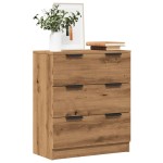 vidaXL Dulap, stejar artizanal, 60x30x70 cm, lemn prelucrat