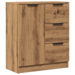 vidaXL Dulap, stejar artizanal, 60x30x70 cm, lemn prelucrat