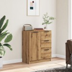 vidaXL Dulap, stejar artizanal, 60x30x70 cm, lemn prelucrat