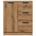 vidaXL Dulap, stejar artizanal, 60x30x70 cm, lemn prelucrat