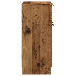 vidaXL Dulap, lemn învechit, 60x30x70 cm, lemn prelucrat