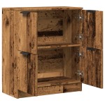 vidaXL Dulap, lemn învechit, 60x30x70 cm, lemn prelucrat