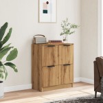 vidaXL Dulap, stejar artizanal, 60x30x70 cm, lemn prelucrat