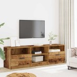 vidaXL Dulap TV Lemn vechi 150x33,5x45 cm Lemn prelucrat