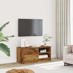 vidaXL Dulap TV Lemn vechi 80x35x36,5 cm Lemn prelucrat