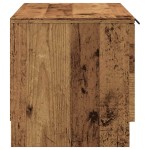 vidaXL Dulap TV Lemn vechi 80x35x36,5 cm Lemn prelucrat