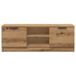 vidaXL Comodă TV,stejar artizanal 102x35x36,5 cm, lemn prelucrat
