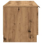 vidaXL Comodă TV,stejar artizanal 102x35x36,5 cm, lemn prelucrat