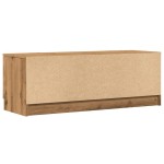 vidaXL Comodă TV,stejar artizanal 102x35x36,5 cm, lemn prelucrat
