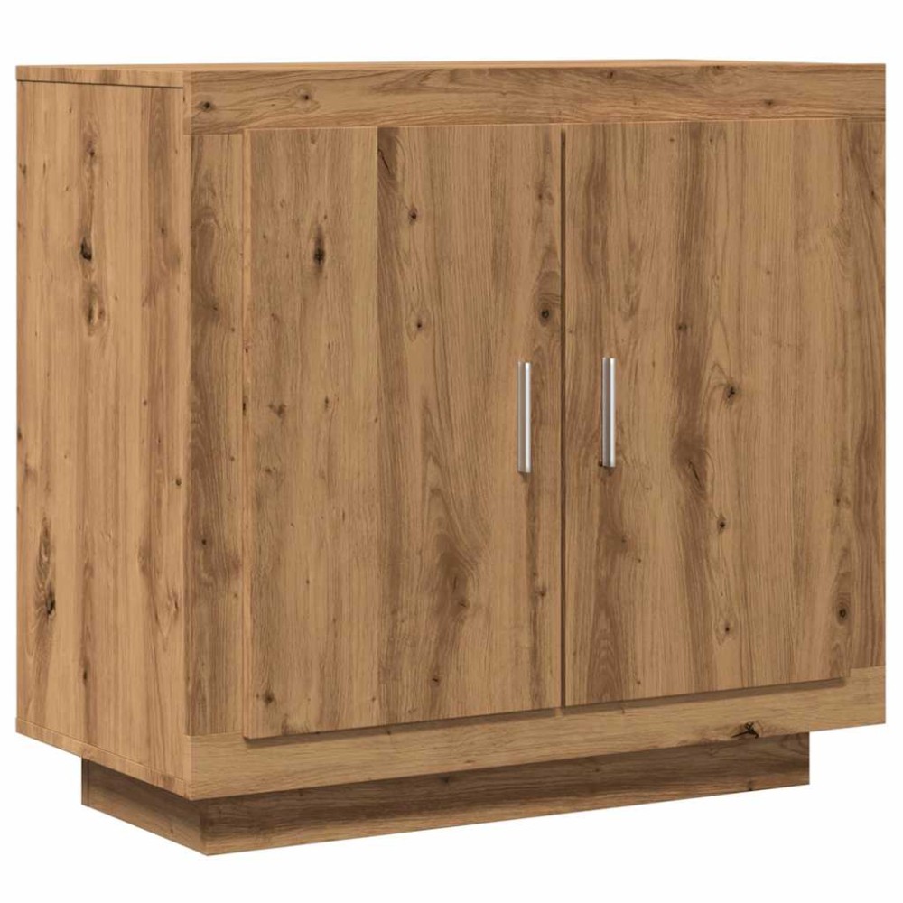 vidaXL Dulap, Stejar artizanal, 80x40x75 cm, lemn prelucrat