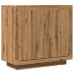 vidaXL Dulap, Stejar artizanal, 80x40x75 cm, lemn prelucrat
