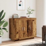 vidaXL Dulap, lemn vechi, 92x35x75 cm, lemn compozit