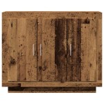 vidaXL Dulap, lemn vechi, 92x35x75 cm, lemn compozit