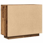 vidaXL Dulap, lemn vechi, 92x35x75 cm, lemn compozit