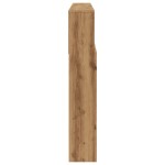 vidaXL Tăblie pat dulap stejar artizanal 160x19x103,5cm lemn prelucrat vidaXL Tăblie pat dulap stejar artizanal 160x19x103,5cm lemn prelucrat