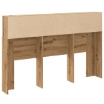 vidaXL Tăblie pat dulap stejar artizanal 160x19x103,5cm lemn prelucrat vidaXL Tăblie pat dulap stejar artizanal 160x19x103,5cm lemn prelucrat