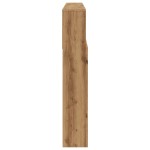 vidaXL Tăblie pat dulap stejar artizanal 180x19x103,5cm lemn prelucrat vidaXL Tăblie pat dulap stejar artizanal 180x19x103,5cm lemn prelucrat