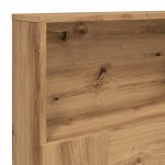 vidaXL Tăblie pat dulap stejar artizanal 180x19x103,5cm lemn prelucrat vidaXL Tăblie pat dulap stejar artizanal 180x19x103,5cm lemn prelucrat