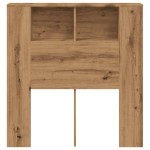 vidaXL Tăblie pat dulap stejar artizanal 100x18,5x102,5cm lemn prelucrat vidaXL Tăblie pat dulap stejar artizanal 100x18,5x102,5cm lemn prelucrat