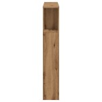 vidaXL Tăblie pat dulap stejar artizanal 100x18,5x102,5cm lemn prelucrat vidaXL Tăblie pat dulap stejar artizanal 100x18,5x102,5cm lemn prelucrat