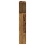 vidaXL Tăblie pat cu dulap lemn vechi 160x18,5x103,5 cm lemn prelucrat vidaXL Tăblie pat cu dulap lemn vechi 160x18,5x103,5 cm lemn prelucrat