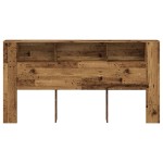 vidaXL Tăblie pat cu dulap lemn vechi 200x18,5x102,5 cm lemn prelucrat vidaXL Tăblie pat cu dulap lemn vechi 200x18,5x102,5 cm lemn prelucrat