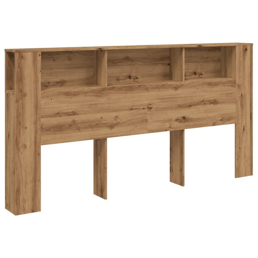 vidaXL Tăblie pat/dulap lemn artizanal 200x18,5x102,5cm lemn prelucrat