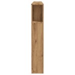vidaXL Tăblie pat/dulap lemn artizanal 200x18,5x102,5cm lemn prelucrat vidaXL Tăblie pat/dulap lemn artizanal 200x18,5x102,5cm lemn prelucrat