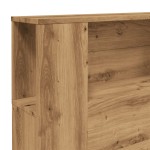vidaXL Tăblie pat/dulap lemn artizanal 200x18,5x102,5cm lemn prelucrat vidaXL Tăblie pat/dulap lemn artizanal 200x18,5x102,5cm lemn prelucrat
