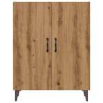 vidaXL Servantă, stejar artizanal, 70x34x90 cm, lemn prelucrat