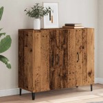 vidaXL Dulap, lemn vechi, 90x34x80 cm, lemn prelucrat