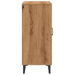 vidaXL Dulap, stejar artizanal, 90x34x80 cm, lemn prelucrat