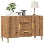 vidaXL Dulap, stejar artizanal, 100x36x60 cm, lemn prelucrat vidaXL Dulap, stejar artizanal, 100x36x60 cm, lemn prelucrat
