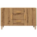 vidaXL Dulap, stejar artizanal, 100x36x60 cm, lemn prelucrat vidaXL Dulap, stejar artizanal, 100x36x60 cm, lemn prelucrat