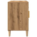 vidaXL Dulap, stejar artizanal, 100x36x60 cm, lemn prelucrat vidaXL Dulap, stejar artizanal, 100x36x60 cm, lemn prelucrat