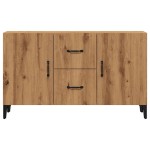 vidaXL Dulap, stejar artizanal, 100x36x60 cm, lemn prelucrat vidaXL Dulap, stejar artizanal, 100x36x60 cm, lemn prelucrat