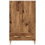 vidaXL Dulap înalt, lemn vechi, 70x31x115 cm, lemn compozit