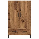 vidaXL Dulap înalt, lemn vechi, 70x31x115 cm, lemn compozit vidaXL Dulap înalt, lemn vechi, 70x31x115 cm, lemn compozit